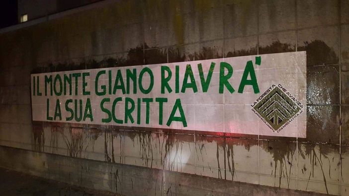La Foresta che Avanza, gruppo ecologista di CasaPound celebra la festa dell'albero