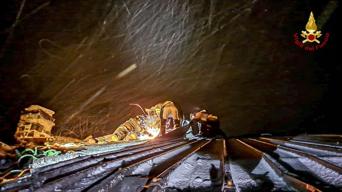 Intervento dei vigili del fuoco Intervento dei vigili del fuoco