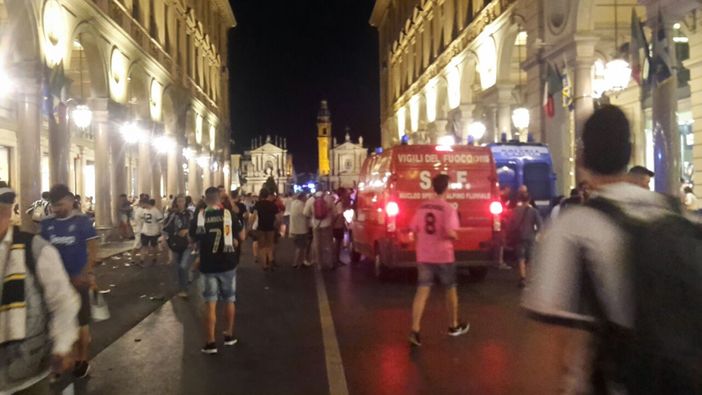 immagine di repertorio della notte del 3 giugno 2017
