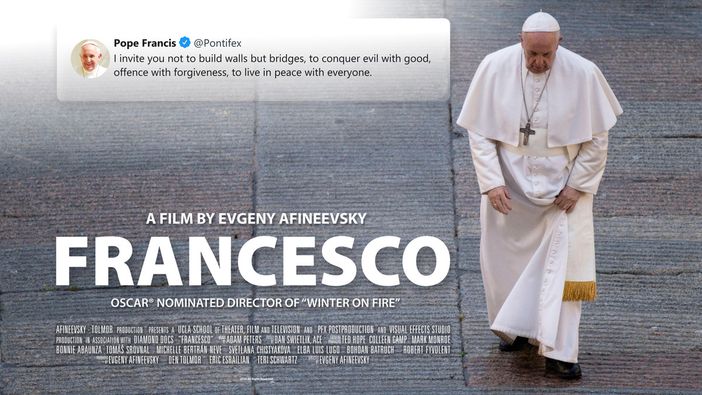 Il documentario su papa Francesco al Cinema Massimo di Torino: lo presenterà il regista Afineevsky Il documentario su papa Francesco al Cinema Massimo di Torino: lo presenterà il regista Afineevsky