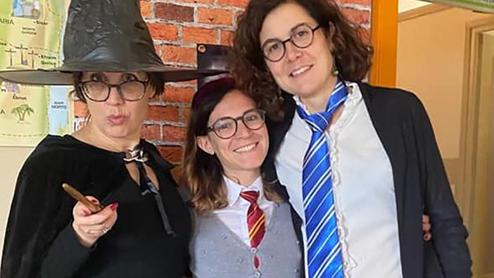 Al MAG Maria Ausiliatrice di Giaveno con la bacchetta di Harry Potter