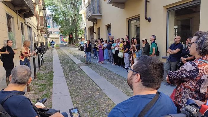 Torino, il Museo d'Arte Urbana fa en plein con una visita guidata per tutti e due mostre