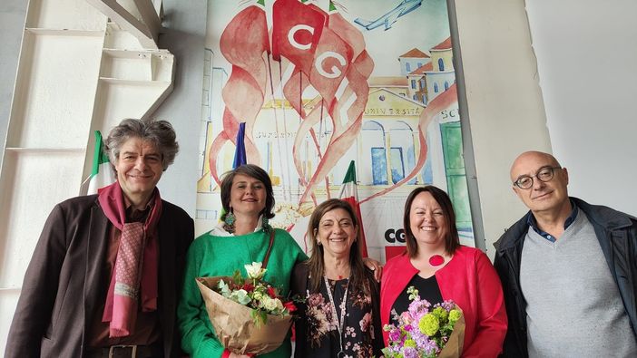 Svolta "rosa" per Cgil Torino, maggioranza di donne nella nuova segreteria di Semeraro