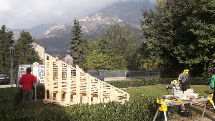 A Bussoleno montata l’installazione frutto del progetto europeo Matilde A Bussoleno montata l’installazione frutto del progetto europeo Matilde