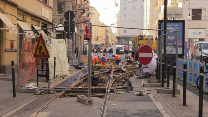 I lavori in via XX Settembre