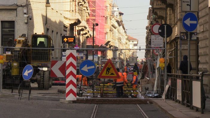 cantiere via XX Settembre