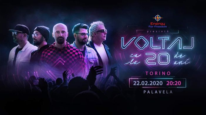 La band romena Voltaj il 22 Febbraio 2020  a Torino