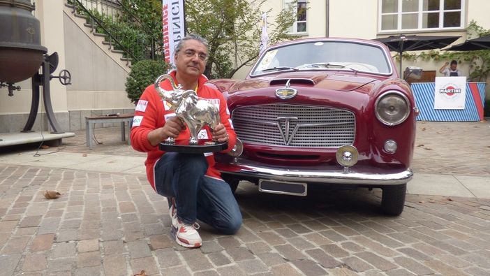 Antonio Carastro si aggiudica il Gran Gala Ceirano su Fiat 1100TV Pininfarina