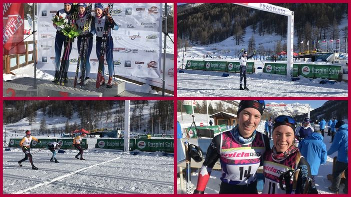 Alpen Cup a Pragelato: tripletta italiana nella 30 km con Venturà, Daprà e Panisi