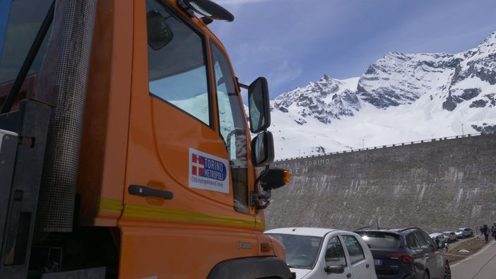 Alcune immagini di repertorio della Strada Provinciale 50 del Colle del Nivolet