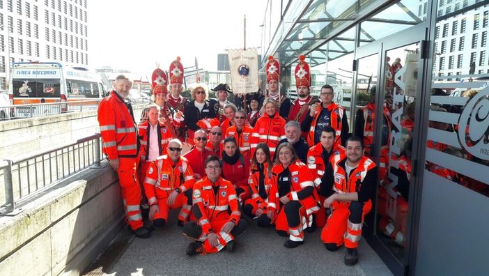 Il Carnevale dei volontari di Ivrea Soccorso