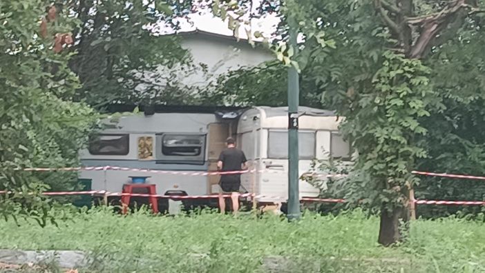 camper rom - foto di archivio