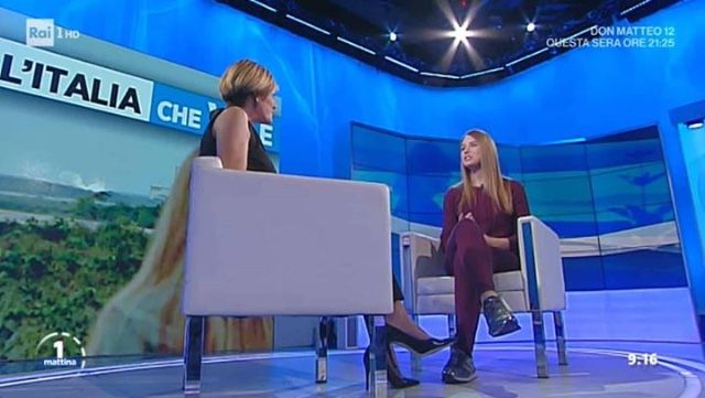 Collegno, "AstroGiulia" Bassani ospite in TV per la rubrica "L'Italia che vale" Collegno, "AstroGiulia" Bassani ospite in TV per la rubrica "L'Italia che vale"