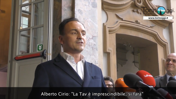 Cirio rilancia la questione Tav: “Per noi imprescindibile, Salvini ha garantito che si farà” [VIDEO]