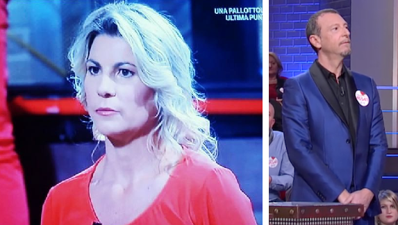 Simona Sodini al programma "Soliti Ignoti" di Amadeus Simona Sodini al programma "Soliti Ignoti" di Amadeus