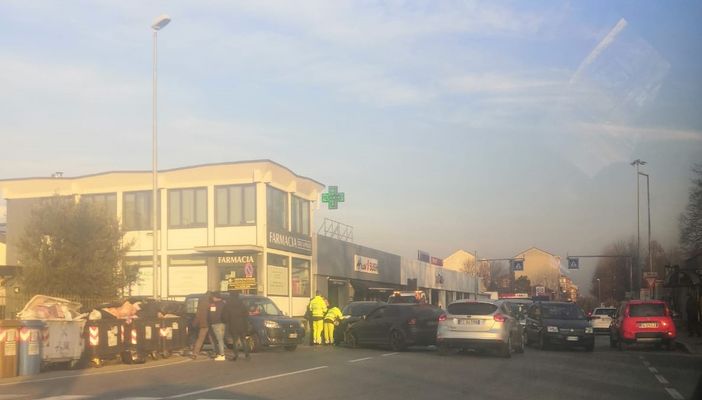 incidente in via XXV Aprile a Nichelino