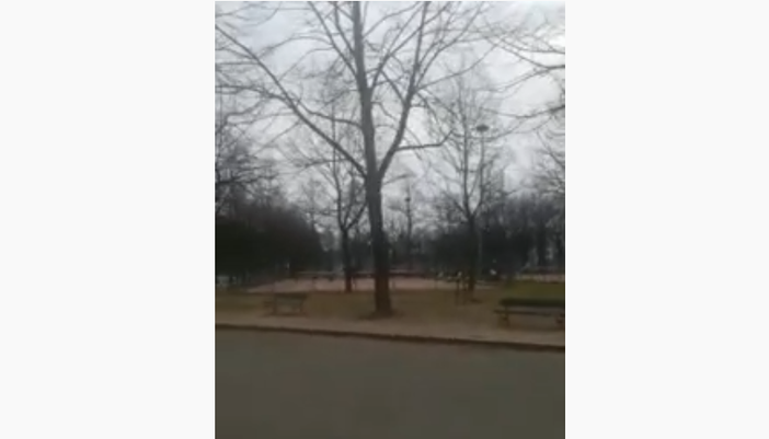 Coronavirus, parco Ruffini sembra "immune": tante le persone a passeggio o a correre [VIDEO]