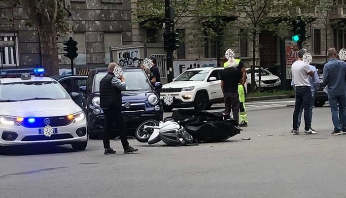 Un incidente in corso Galileo Ferraris (foto d'archivio) Un incidente in corso Galileo Ferraris (foto d'archivio)