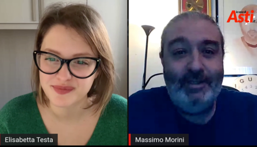 Un momento dell'intervista