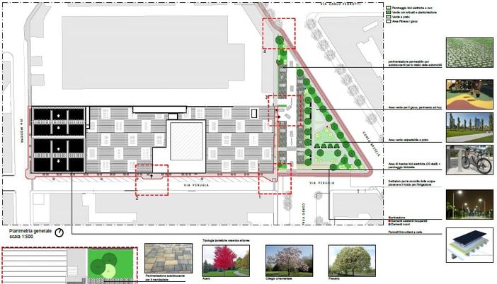 Una palestra al posto dell'ex mercato dei fiori di via Perugia Una palestra al posto dell'ex mercato dei fiori di via Perugia