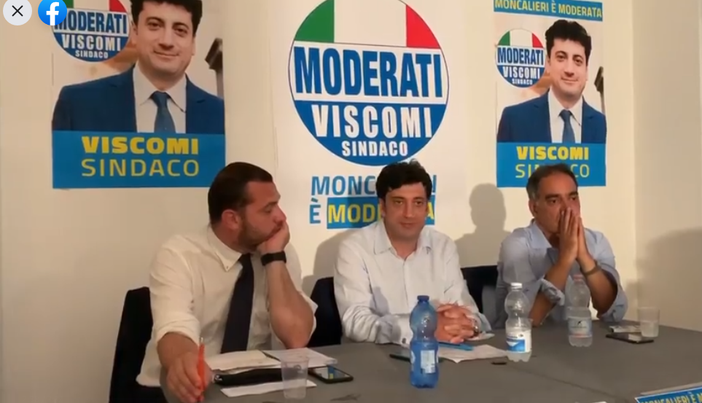 La scelta di Viscomi e dei Moderati: “Né con la destra, né con la sinistra, solo per Moncalieri”