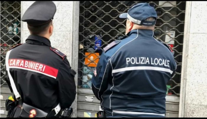 Carabinieri e Polizia locale di Nichelino