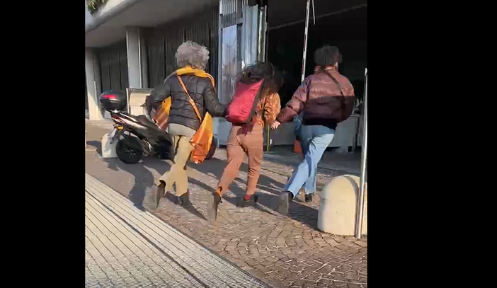 tensione alla manifestazione