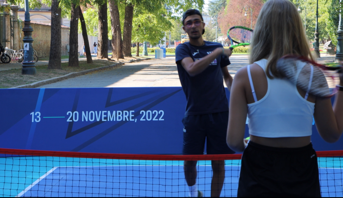 tennis in piazza