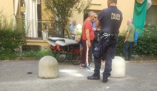 Sgomberati dalla Polizia locale due alloggi Atc occupati abusivamente (foto d'archivio)