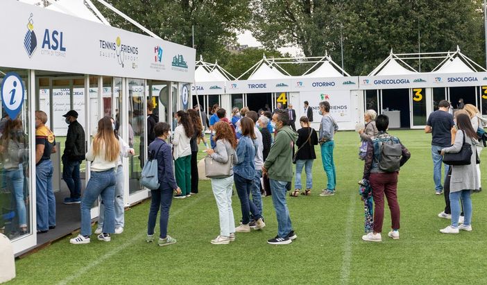 Nel weekend la terza edizione di Tennis &amp; Friends - Salute e Sport