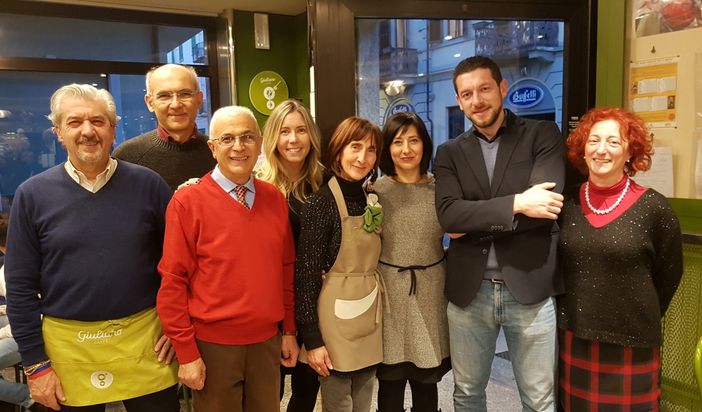 Il momento dell'inaugurazione Il momento dell'inaugurazione