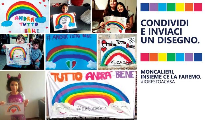 I bambini di Moncalieri e i disegni inviati al sindaco: "Tutto andrà bene, insieme ce la faremo" I bambini di Moncalieri e i disegni inviati al sindaco: "Tutto andrà bene, insieme ce la faremo"