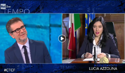 Scuola, la ministra Azzolina da Fazio: "Tutti ammessi non significa tutti promossi alla Maturità"