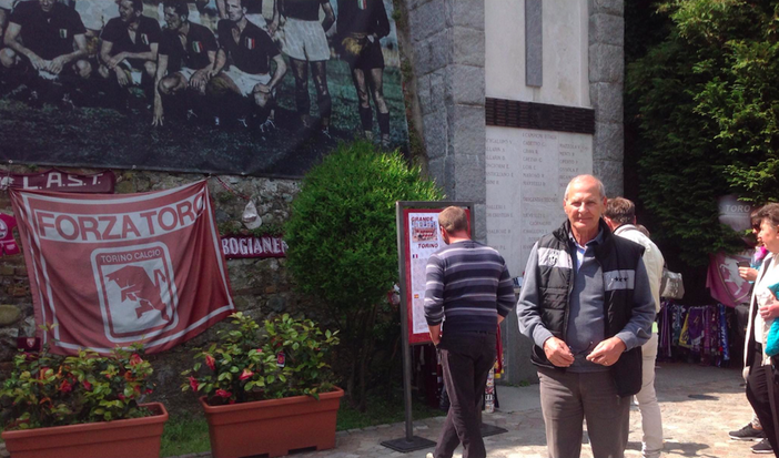 Carlo Ricci rende omaggio al Grande Torino