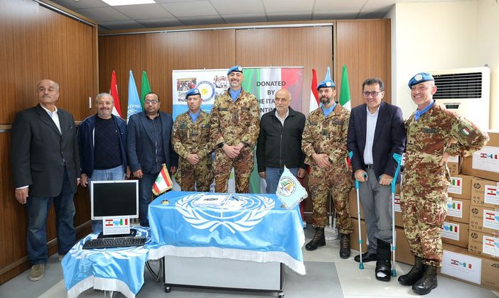 Il grande cuore degli Alpini della Taurinense batte per Tiro e per il Libano