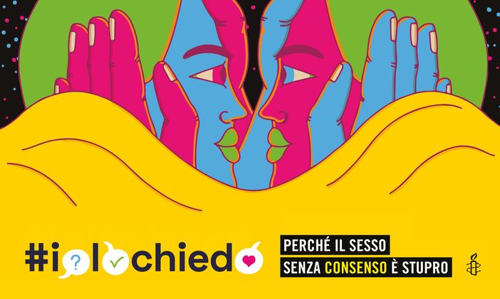 "Il sesso senza consenso è stupro": la campagna di Amnesty International sotto i portici di Torino "Il sesso senza consenso è stupro": la campagna di Amnesty International sotto i portici di Torino