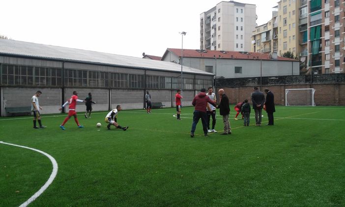 Immagine di repertorio di un calcio di calcio