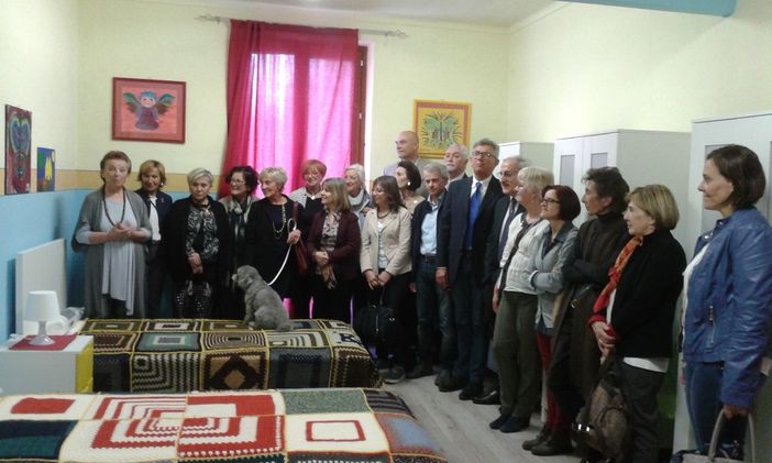 I Lions consegnano una stanza per le donne vittima di violenza