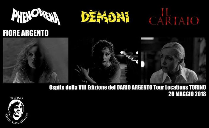 Fiore Argento ospite d'onore dell'VIII Dario Argento Tour Locations Torino Fiore Argento ospite d'onore dell'VIII Dario Argento Tour Locations Torino