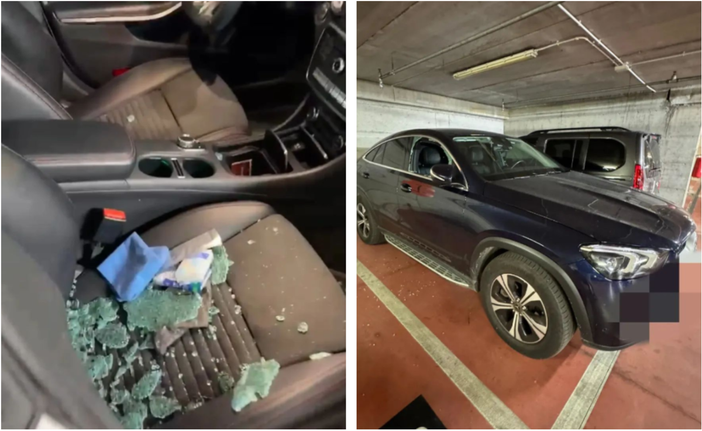 Vandali in azione in piazza Sofia (foto d'archivio) Vandali in azione in piazza Sofia (foto d'archivio)