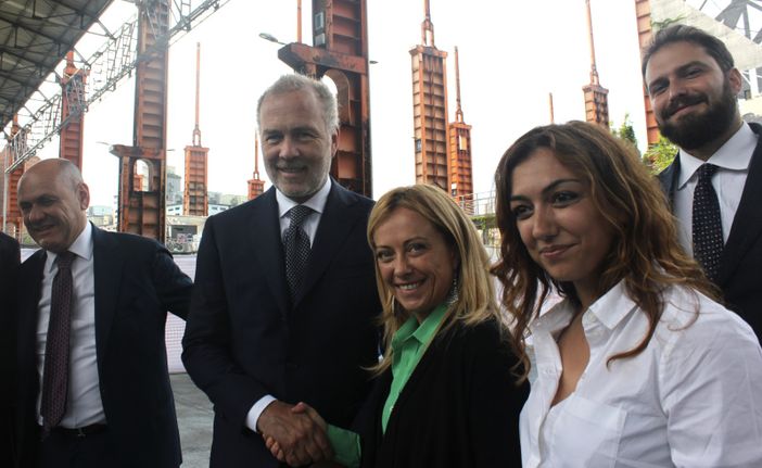 Giorgia Meloni e Paolo Damilano