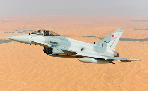 A Torino il primo volo dell'Eurofighter Typhoon per la Kuwait Air Force: è il più avanzato mai realizzato