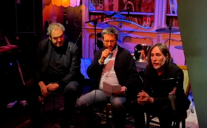 Un momento della presentazione al Germi di Milano