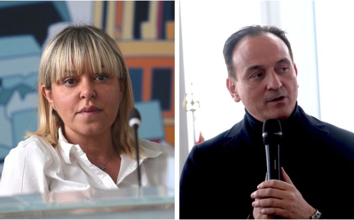 L'assessore Marina Chiarelli e il presidente Alberto Cirio L'assessore Marina Chiarelli e il presidente Alberto Cirio