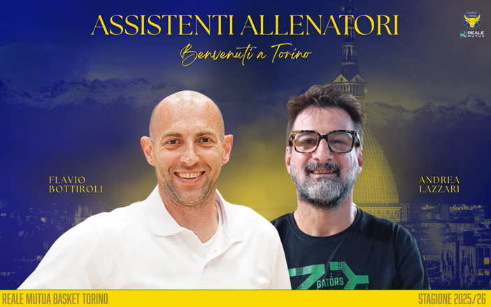 Flavio Bottiroli e Andrea Lazzari saranno gli assistenti di coach Moretti