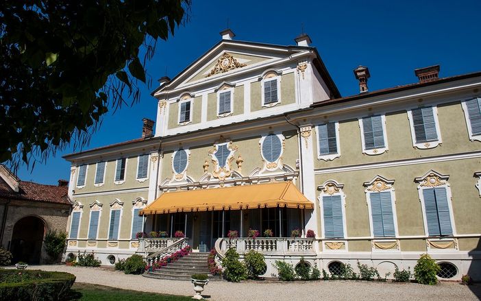 Facciata restaurata Tenuta Berroni