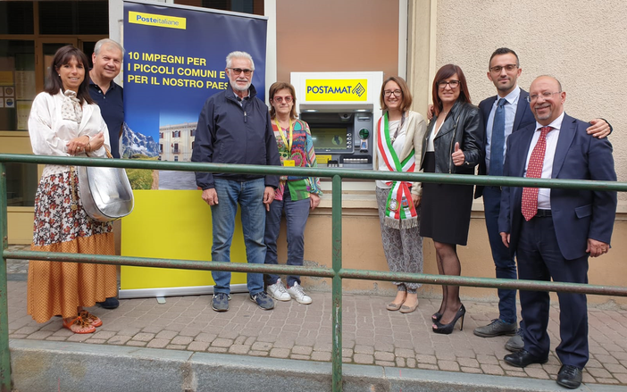 Installato il primo Postamat dell'ufficio postale di Bosconero