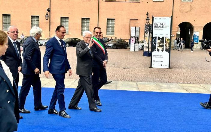 Mattarella a Torino Mattarella a Torino