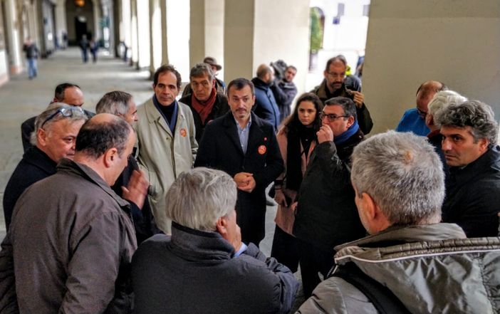 Imprenditori e sindacati incontrano il Prefetto: "Avanti con la Tav: follia fermare il cantiere" (FOTO) Imprenditori e sindacati incontrano il Prefetto: "Avanti con la Tav: follia fermare il cantiere" (FOTO)