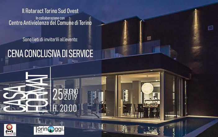 Martedì la serata di fine anno di Rotaract Torino Sud Ovest, da sempre sinonimo di solidarietà Martedì la serata di fine anno di Rotaract Torino Sud Ovest, da sempre sinonimo di solidarietà